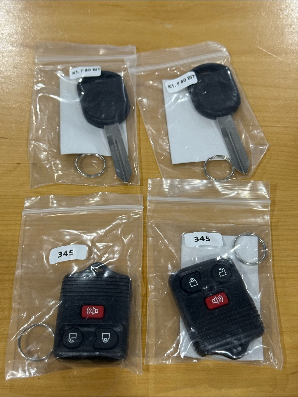 Car Key Fob Keyless Entry Remote fits Ford, Lincoln, Mercury, Mazda with Ignitio